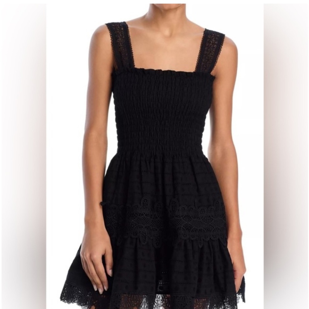 Elegant Black Mini Dress - Waimari NWT